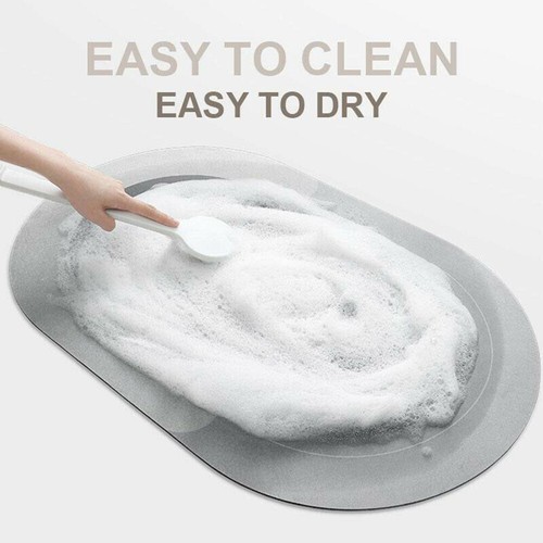 Non-Slip Super Absorbent Floor Mat Quick Drying Bathroom Kitchen Bath Rug Carpet - Picture 8 of 20