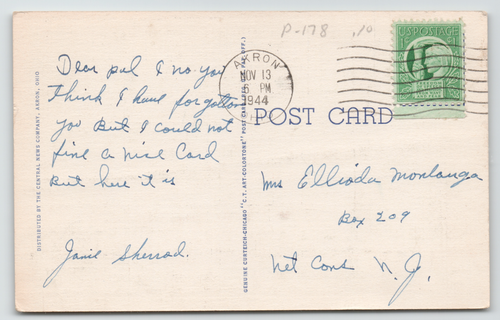 Postcard O' Neil's Department Store in Akron, OH. - Picture 2 of 2