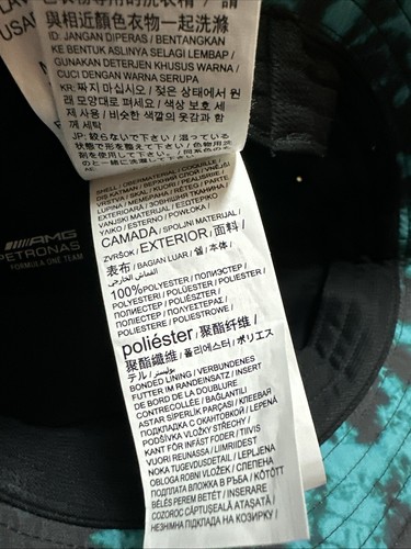 Cappello Mercedes AMG Petronas F1 Tie Dye Bucket Nero/Verde - Foto 7 di 7
