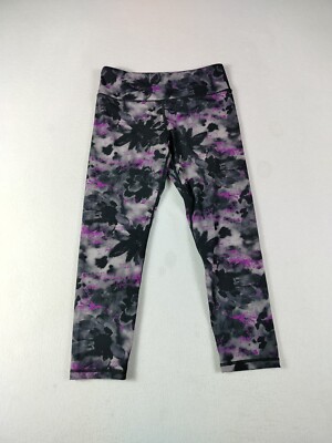 Zyia Active Leggings Women's 12-14 Multicolored Abstract Activewear Athletic