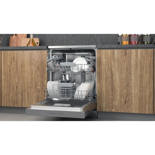 Hotpoint HFC 3C26 CW X Lavastoviglie a libera installazione 14 coperti E Inox - Foto 8 di 21