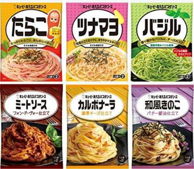 Japanisches Essen Kewpie 6 Sorten Nudelsauce 2 Beutel je 10 Beutel insgesamt ...