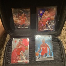 2023-24 Panini Phoenix - Rookies Blue Ice #300 Amen Thompson (RC)