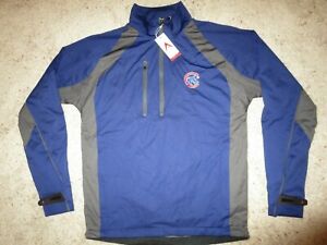 Chicago-Cubs-MLB-Running-Cycling-Hiking-Pullover-Long-Sleeve-Shirt-SM-S-MENS-NEW