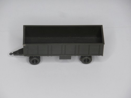 Roco MiniTanks Maßstab 1:87 US WWII Militär Open Stake Bed Trailer Cargo Army