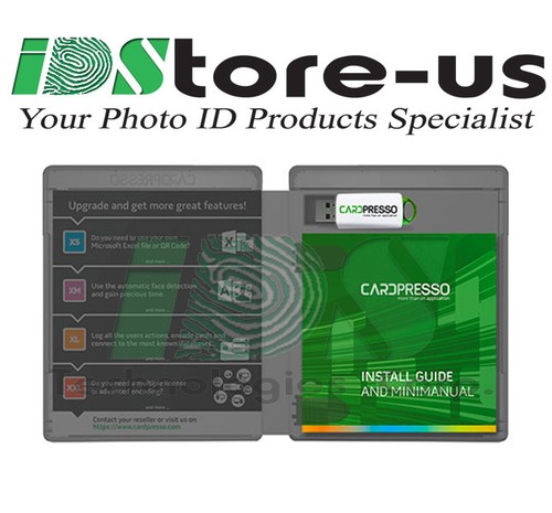 FARGO DTC1500 Dual Side Complete Photo ID Card Printer System - No Lamination - Picture 5 of 7