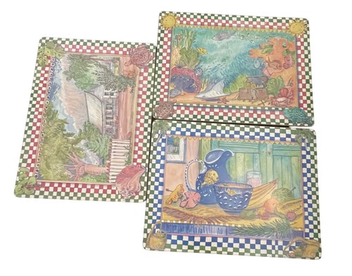 3er Set Pimpernel Karibik Sammlung Tischsets Kaimaninseln Ozean Maritim