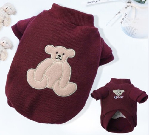 Cachorro Perro Ropa Cálida Pullover Ropa de Invierno Abrigo Camiseta para Mascotas Pequeñas Gato - Imagen 24 de 26