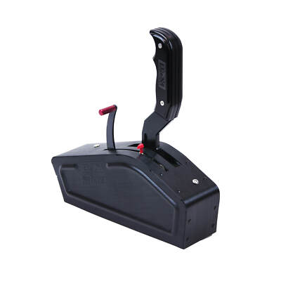 B&M Automatic Ratchet Shifter Magnum Grip Stealth Pro For 3 & 4 Speed Trans