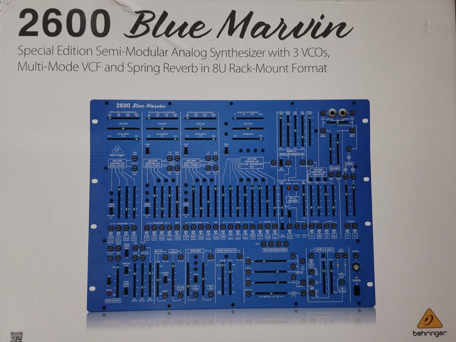 Behringer 2600 Blue Limited-Edition Analog Semi-modular Synthesizer
