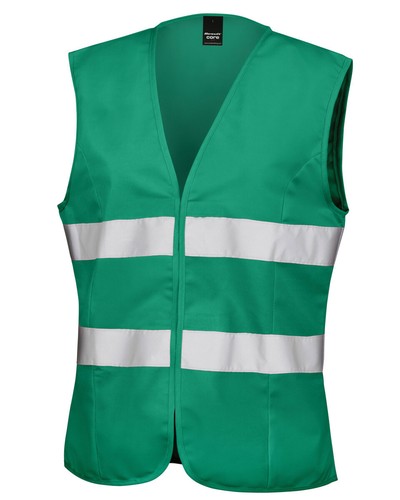 Ladies Hi Viz Saftey Vest Womens Work Bike E-Scooter High Visability HyViz Vests - Picture 7 of 9