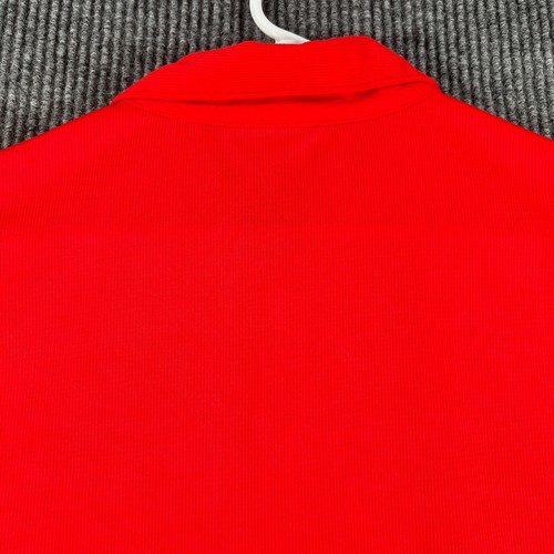 Rutgers Scarlet Knights Mens Shirt Polo Nike Large Red Short Sleeve Soccer - Picture 16 of 16