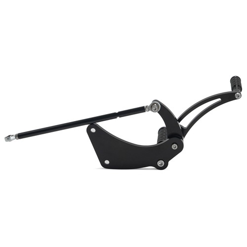 Black Aluminum Forward Controls 2018-2024 Softail Street Bob FXBB Low Rider FXLR - Picture 6 of 9