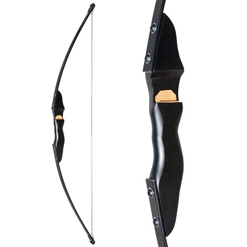 40LBS Archery Recurve bow Longbow archery Arrow recurve riser hunting bow set - Picture 5 of 14