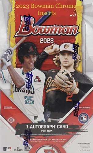 2023 Bowman Chrome Inserts - Picture 1 of 39
