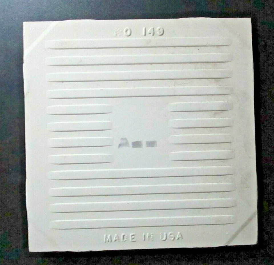 1 azulejo de parede American Olean AO EUA 4-1/4" quadrado cerâmica pequenas covinhas brilho off white - Imagem 2 de 4