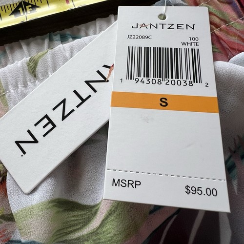 Pantalones para mujer Jantzen talla S tejidos cintura atada pierna ancha encubrimiento - Imagen 2 de 9