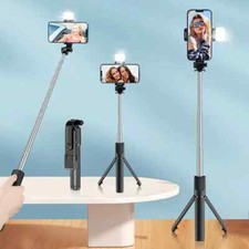 Selfie Stick Tripod With Phone Stabilizer And Fill Light, A Versatile Tool For O