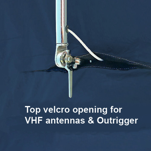 Tiara 31 Open Cuddy T-top Hard-Top Fishing Boat Cover All Season mooring Storage - Picture 7 of 8