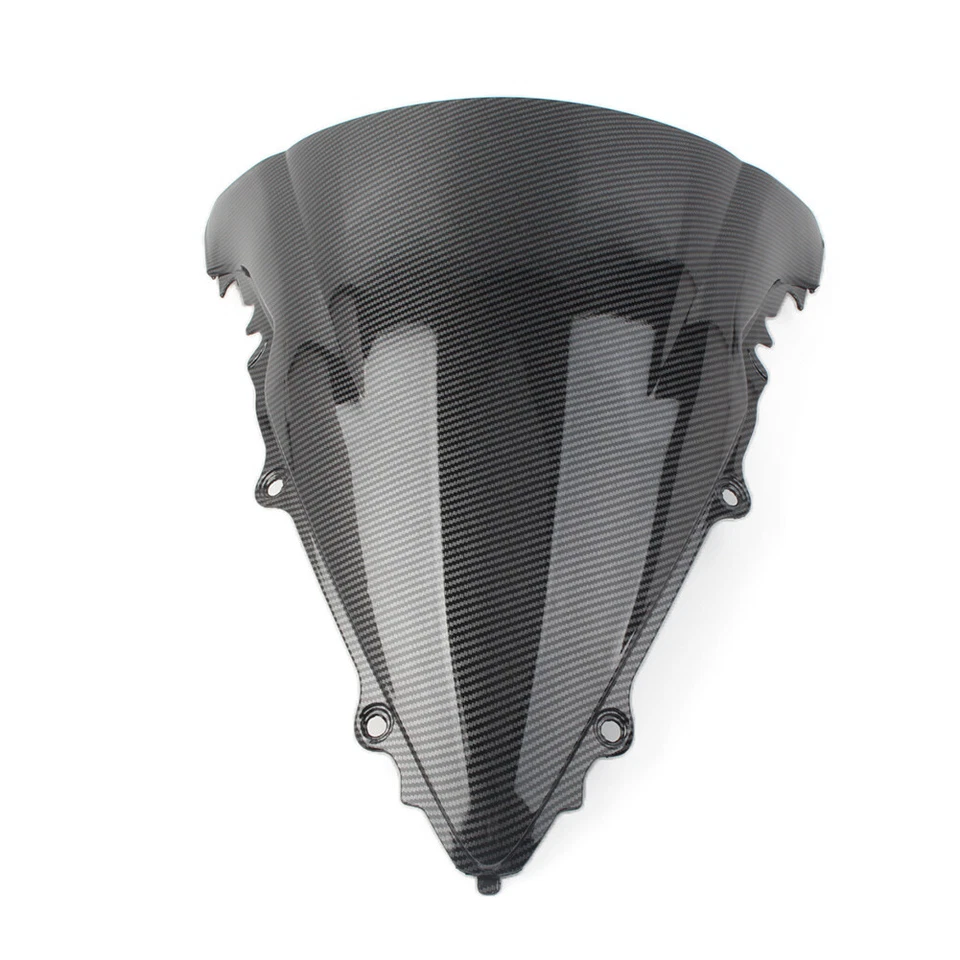 Motorcycle Windshield Windscreen Double Bubble  Wind for YAMAHA YZF R6 2003-2005 - Image 3 of 4