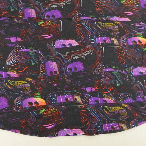 Disney Shirt Mens XL Purple Cars Land Spirit Jersey Pixar All Over Print AOP - Picture 5 of 13