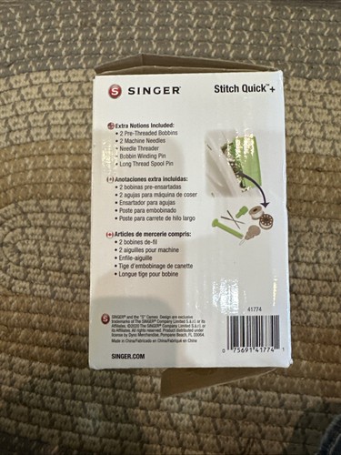 Singer Stitch Quick Plus + Cordless Mending Machine Sewing Repairs - Picture 4 of 8