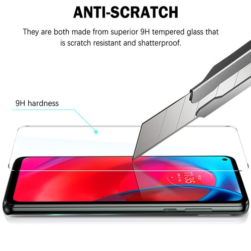 4Pack For Motorola Moto G Stylus 5G 2021 Tempered Glass Screen Camera Protector - Picture 6 of 14