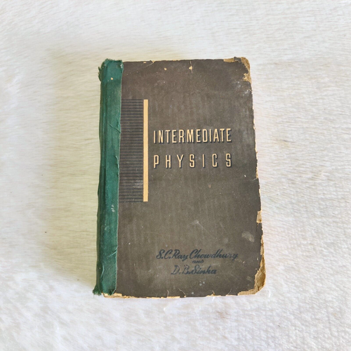 Vintage SC Ray Chowdhury & DB Sinha Intermediate Physics Volume 1 Text Book B74 - 第 1/10 張圖片
