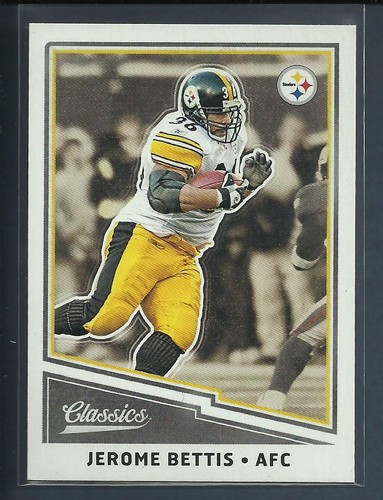 Jerome Bettis 2017 Panini Classics GLOSSY Parallel Card Pittsburgh Steelers HOF - 第 1/3 張圖片
