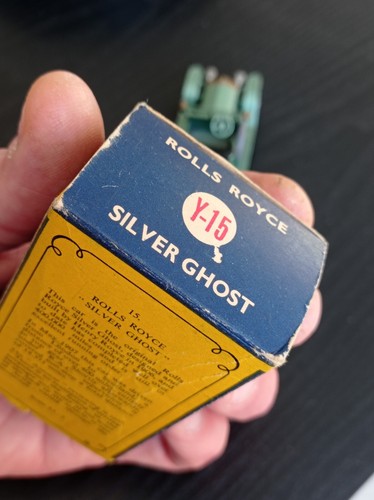 MATCHBOX LESNEY Y 15 Anni 60 Rolls-Royce Del 1906 raro giocattolo Epoca - Foto 12 di 14
