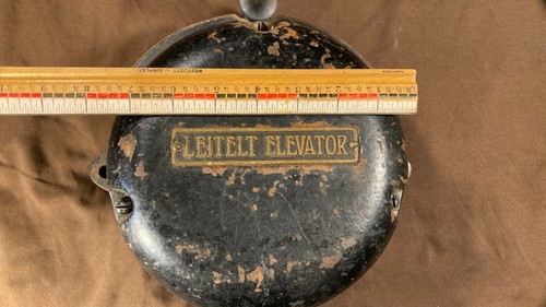 Raro Antiguo Elevador Leitelt Manual Interruptor Palanca Control Palanca Hierro Fundido - Imagen 6 de 12