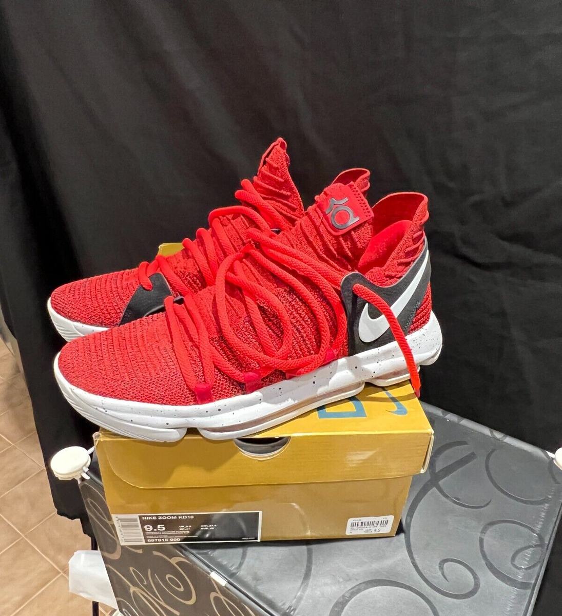 Kd10 Shoes Nike Kd 10 Red Zoom Kd Nike Kd Red Velvet NIKE ZOOM KD10 KD