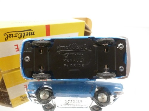 METOSUL PORTUGAL 1 RENAULT FLORIDE - LIGHT BLUE 1:43 - GOOD IN BOX - 194 - Imagen 6 de 7
