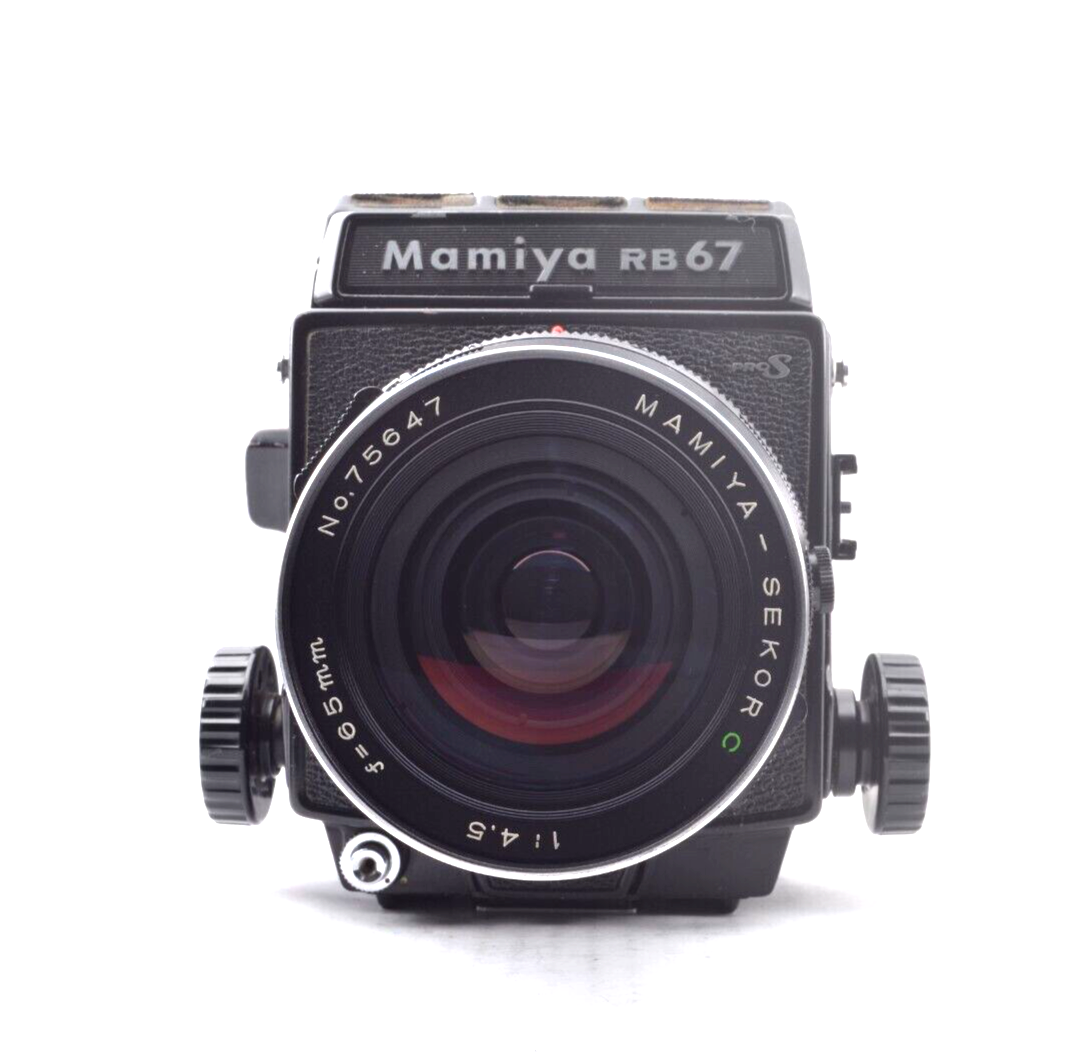 Works!【Mint】MAMIYA RB67 Pro S + SEKOR C 65mm f/4.5 120