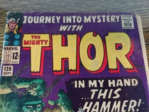 Journey Into Mystery With THOR #120 (Marvel Comics septiembre 1965) - Imagen 2 de 15