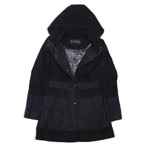 GUESS Womens Coat Black S