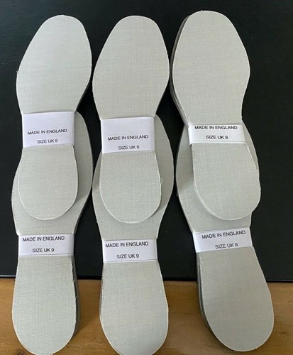 EXTRA THICK INSOLES SIZE 9 X 6 PAIRS 6mm WORK BOOTS SPORTS SHOE SLIPPER UNISEX - Picture 3 of 5