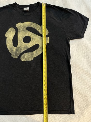 ROCK AND ROLL HALL OF FAME MUSEUM T Shirt 45 RPM Record Adapter Large L Vintage - Picture 7 of 8