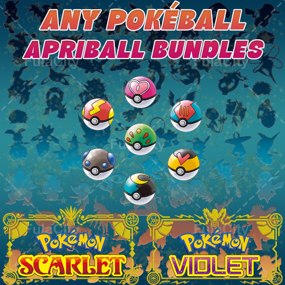 Pokémon Scarlet And Violet ⭐ Unreleased Pokeballs Shiny - Foto 6