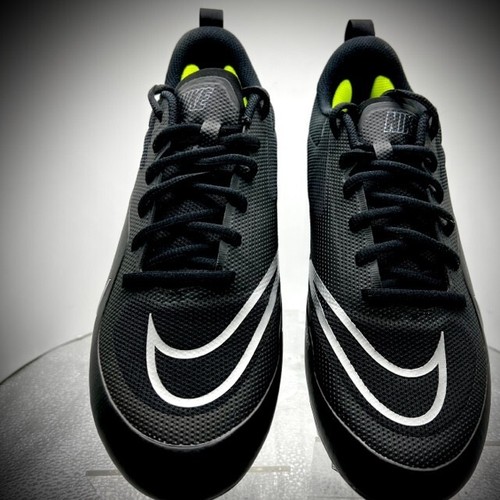Nike Alpha Huarache 8 Pro Lacrosse Cleats Black Silver CW4439-005 Men's 11.5 - Picture 5 of 7