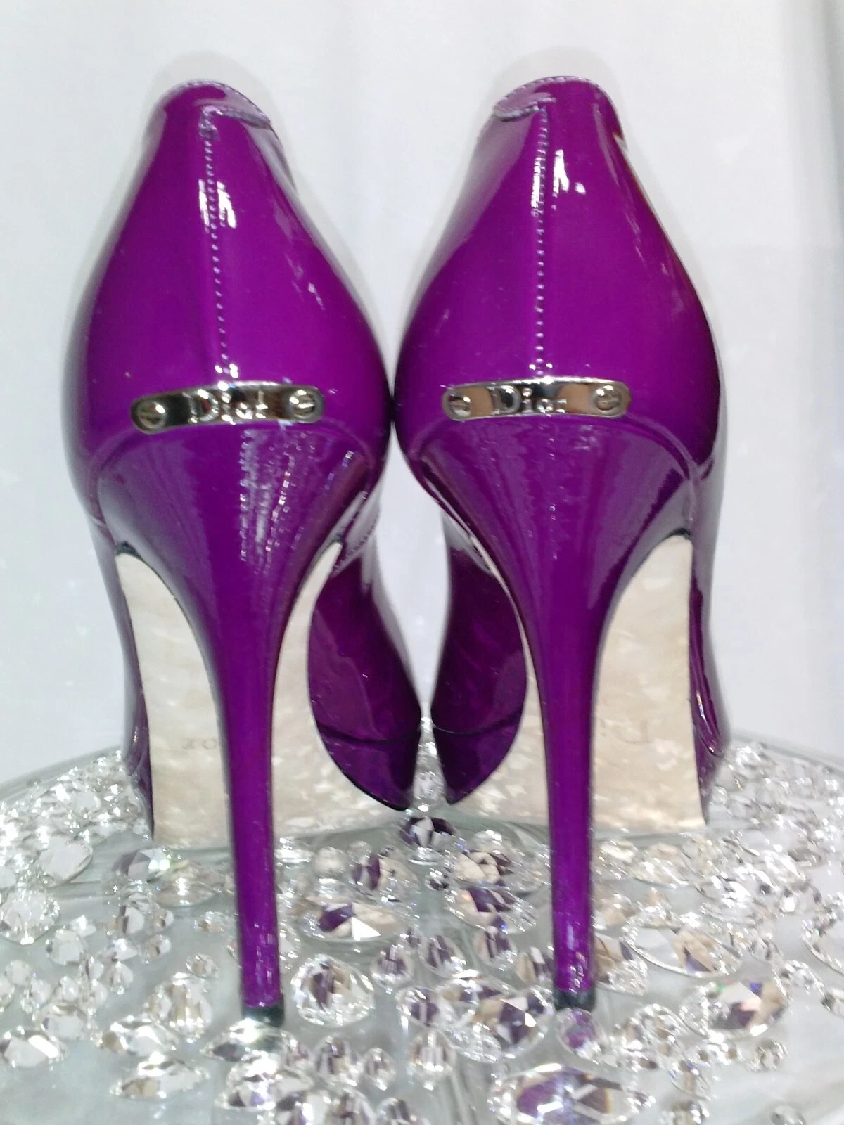 ESCARPINS CHRISTIAN DIOR « MISS DIOR » NEUF DANS LEUR BOÎTE TAILLE 38 (8US)