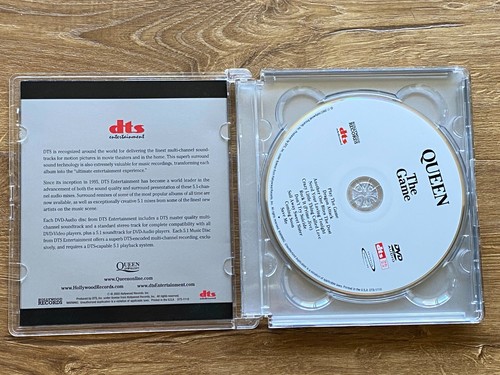 Queen - The Game (DVD Audio, 2003) RARE - Picture 5 of 6