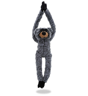 SUPER SOFT PLUSH - LONG ARMS - BLACK BEAR