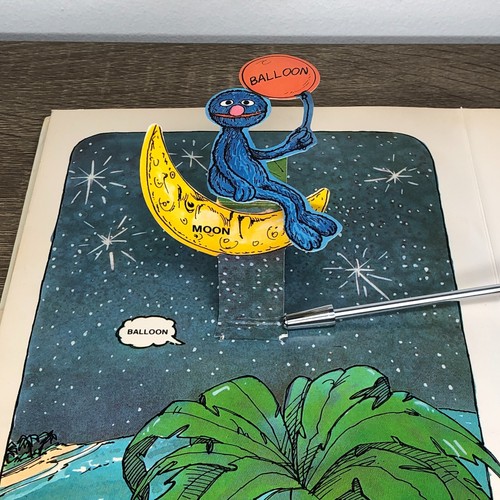 Sesame Street Big Birds Rhyming Book Pop Up Storybook 1979 Vintage Some Damage - Picture 22 of 24