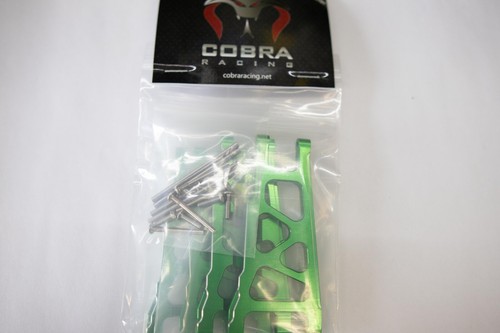 CR (F + R) Green Aluminum A-Arms For Traxxas Slash 4x4, Rustler, Stampede - 第 16/16 張圖片