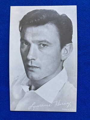 Vintage 1940s-1950s Arcade Exhibit Star Card - LAURENCE HARNEY