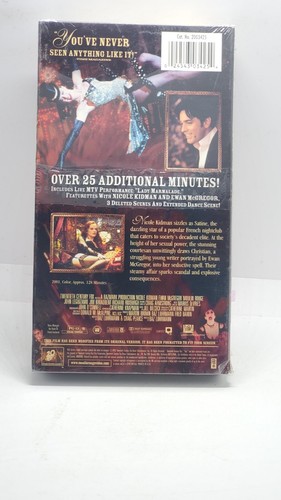 Moulin Rouge (VHS, 2002, Special Edition) New - Picture 2 of 4