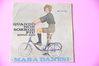 ''MARA DÄNESI RINGO BAR 7'''' ITALIEN NUR COVER OHNE SCHEIBE ONLY COVER''