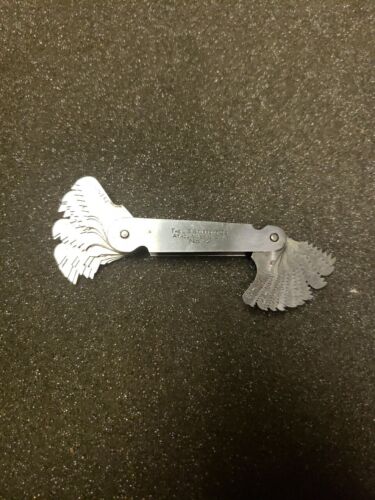 Vintage STARRETT No. 4 Screw Pitch Gage - Picture 1 of 3
