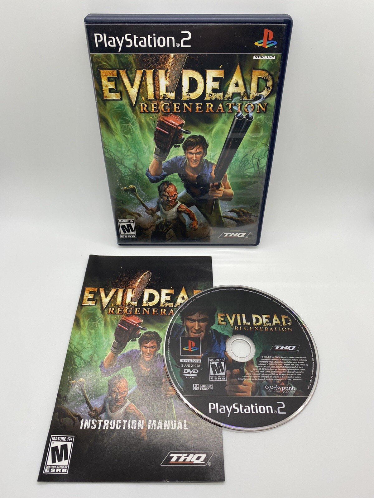 Evil Dead: Regeneration (Sony PlayStation 2, 2005) 752919460702